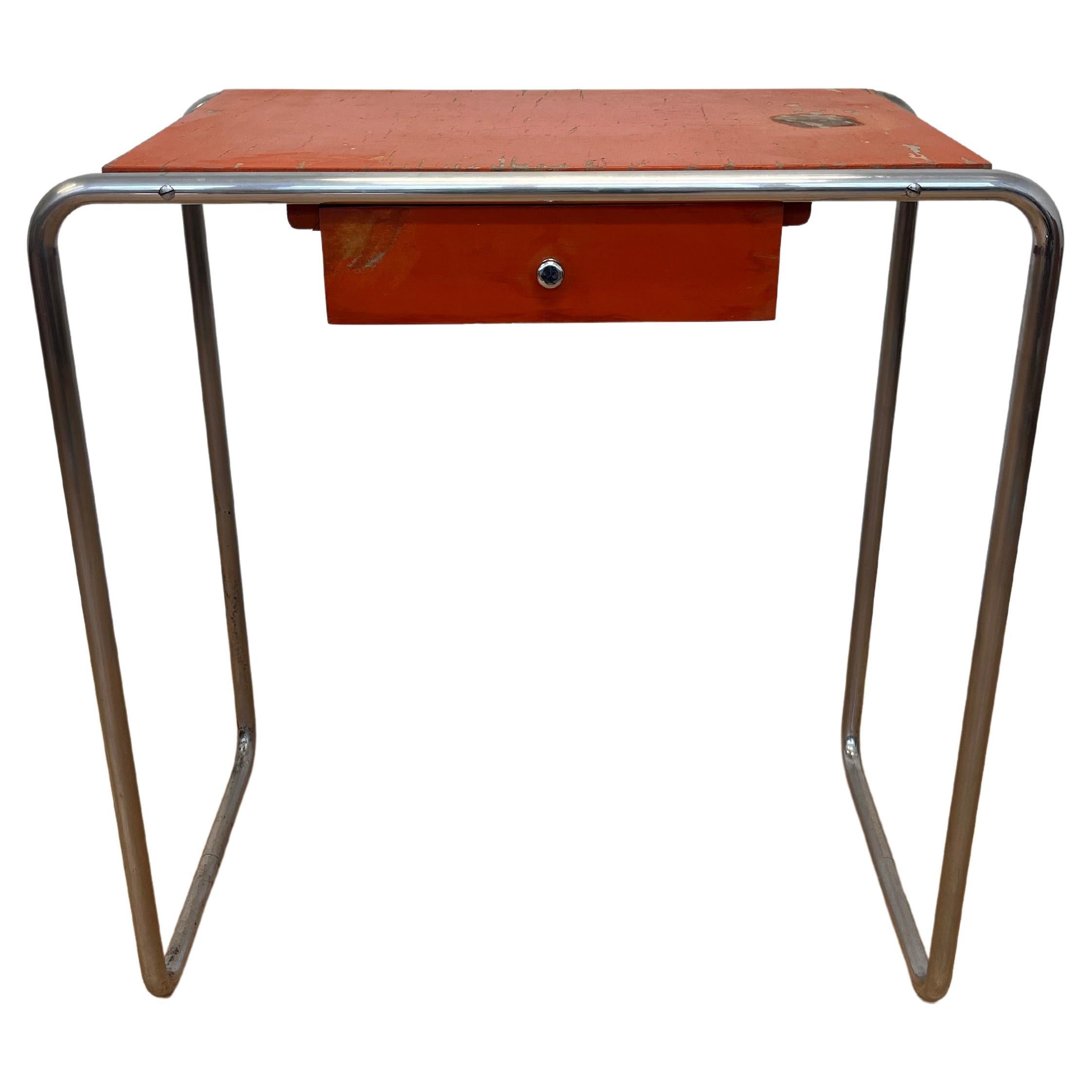 Table Bauhaus modèle R12 par Robert Slezak, années 1930