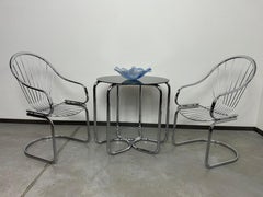 Bauhaus tubular steel coffee table