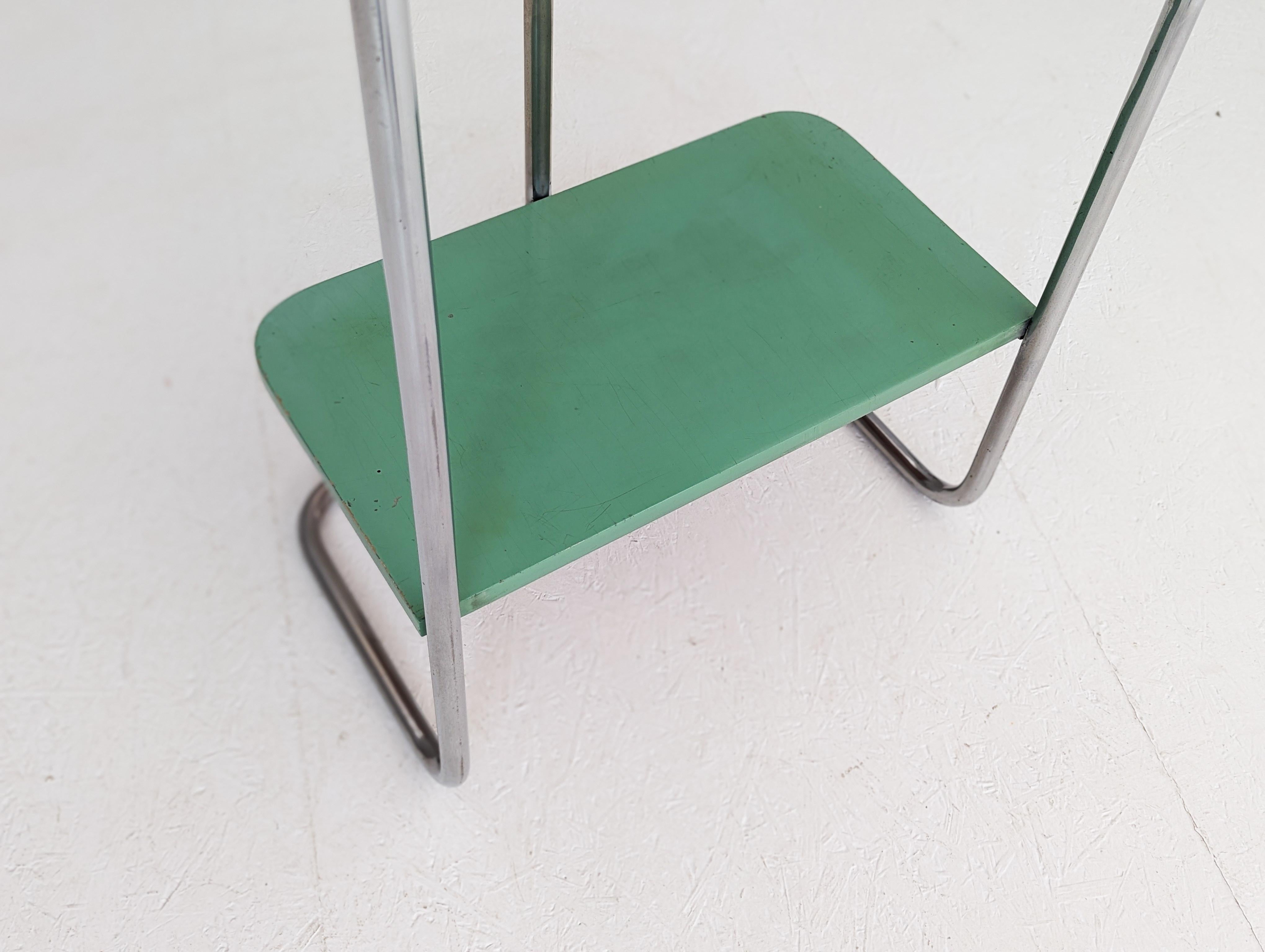 Bauhaus Tubular Steel Console Table by Robert Slezák, 1930s For Sale 7