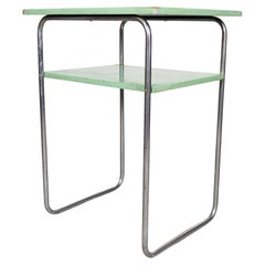 Bauhaus Tubular Steel Console Table by Robert Slezák