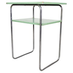 Bauhaus Tubular Steel Console Table by Robert Slezák