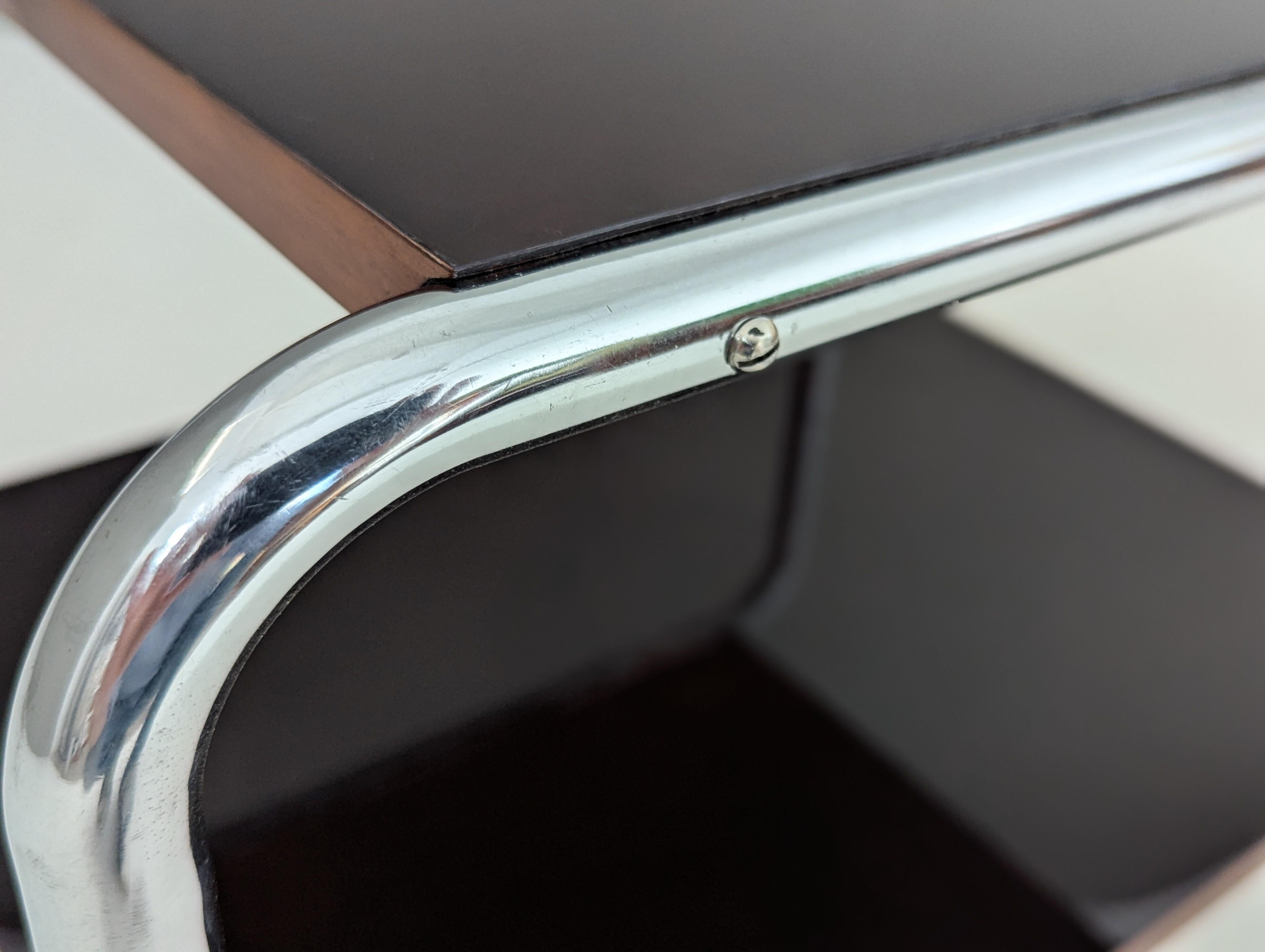 Bauhaus Tubular Steel Side Table B 12 by Marcel Breuer, 1930s en vente 4