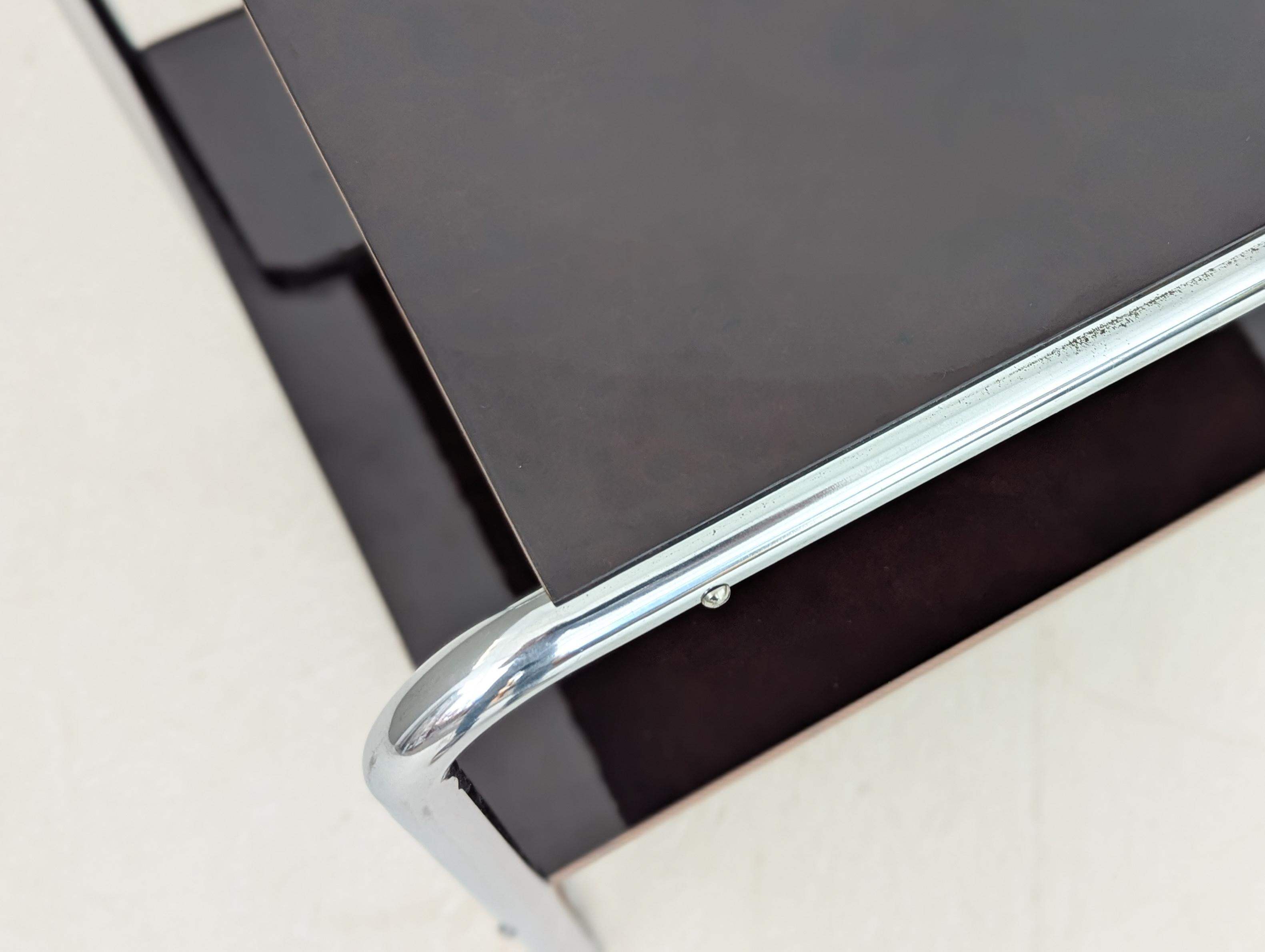 Bauhaus Tubular Steel Side Table B 12 by Marcel Breuer, 1930s en vente 6