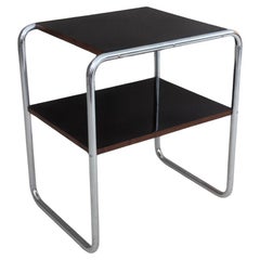 Bauhaus Tubular Steel Side Table B 12 by Marcel Breuer, 1930s