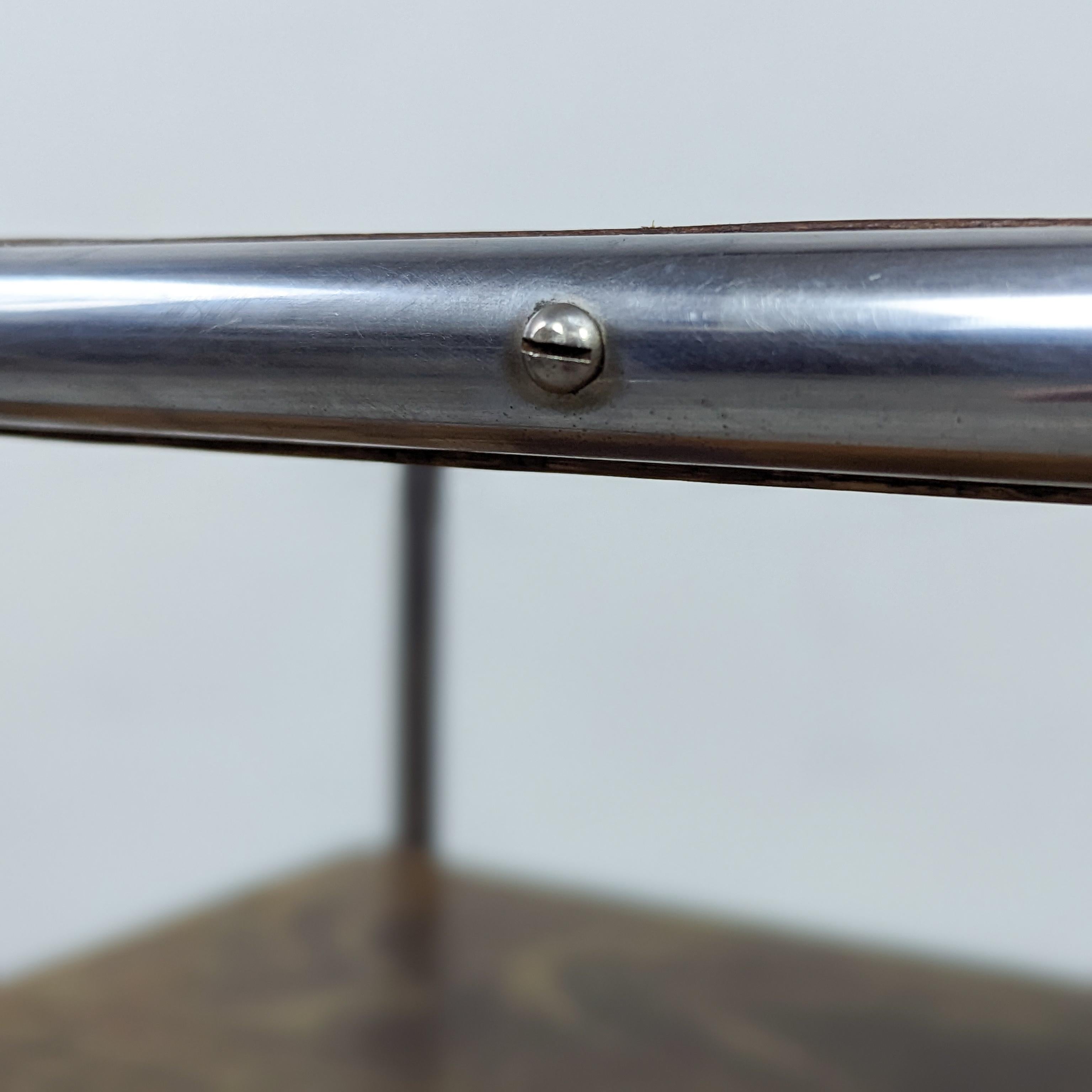 Bauhaus tubular steel side table Thonet B 12 by Marcel Breuer  For Sale 14