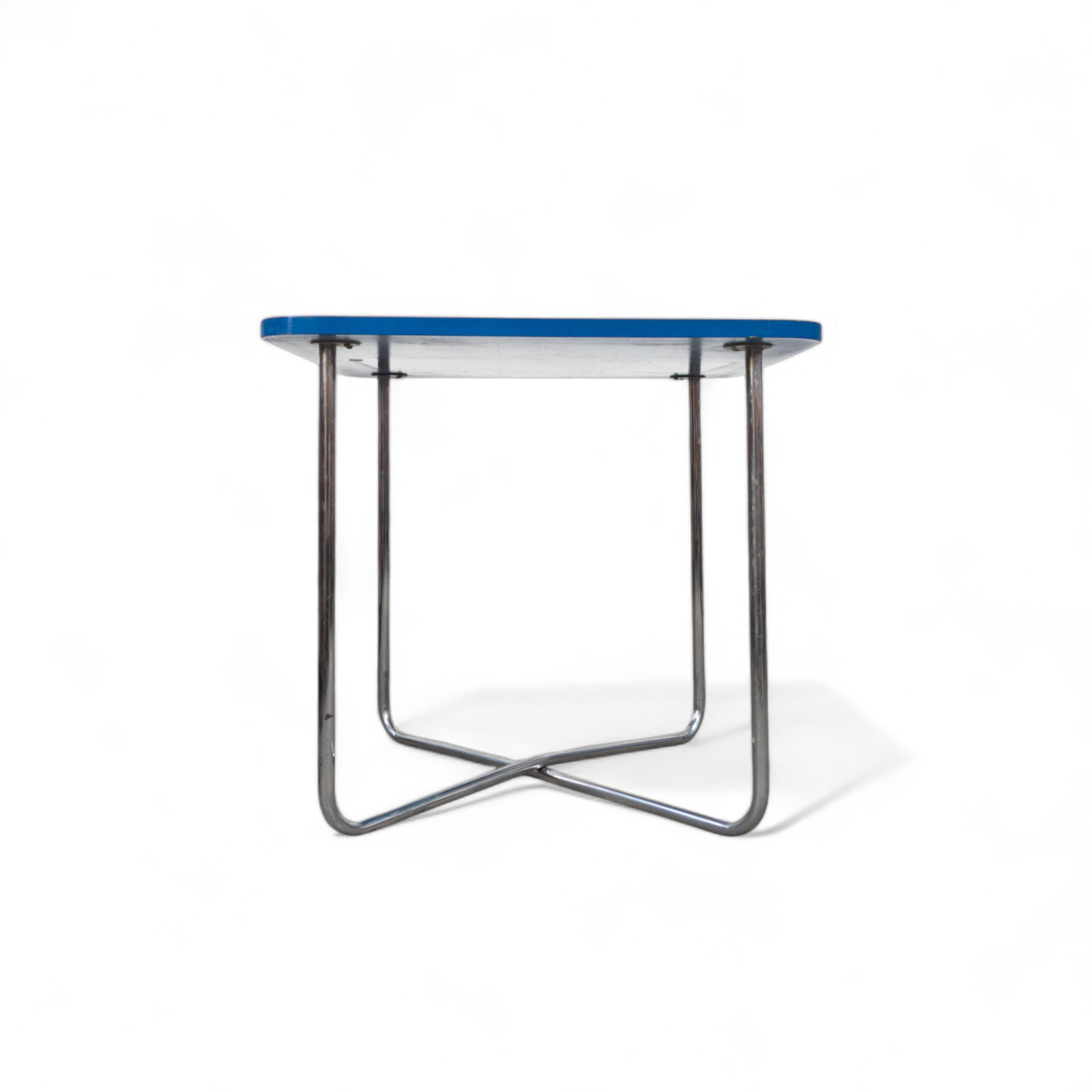 Bauhaus-Tisch aus Stahlrohr von Petr Vichr, 1930er Jahre 1