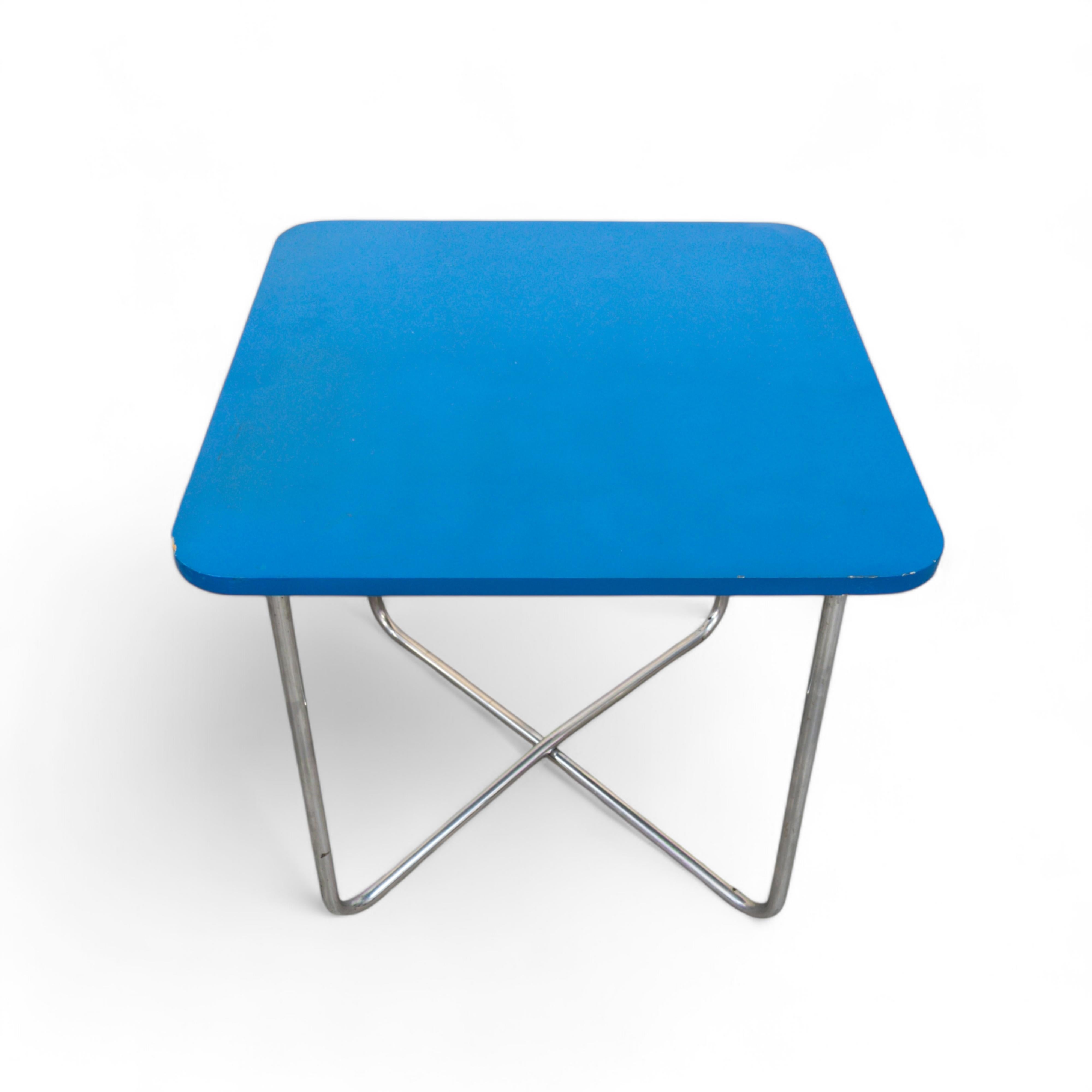 Bauhaus-Tisch aus Stahlrohr von Petr Vichr, 1930er Jahre 2