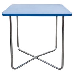 Bauhaus tubular steel table by Petr Vichr, 1930s