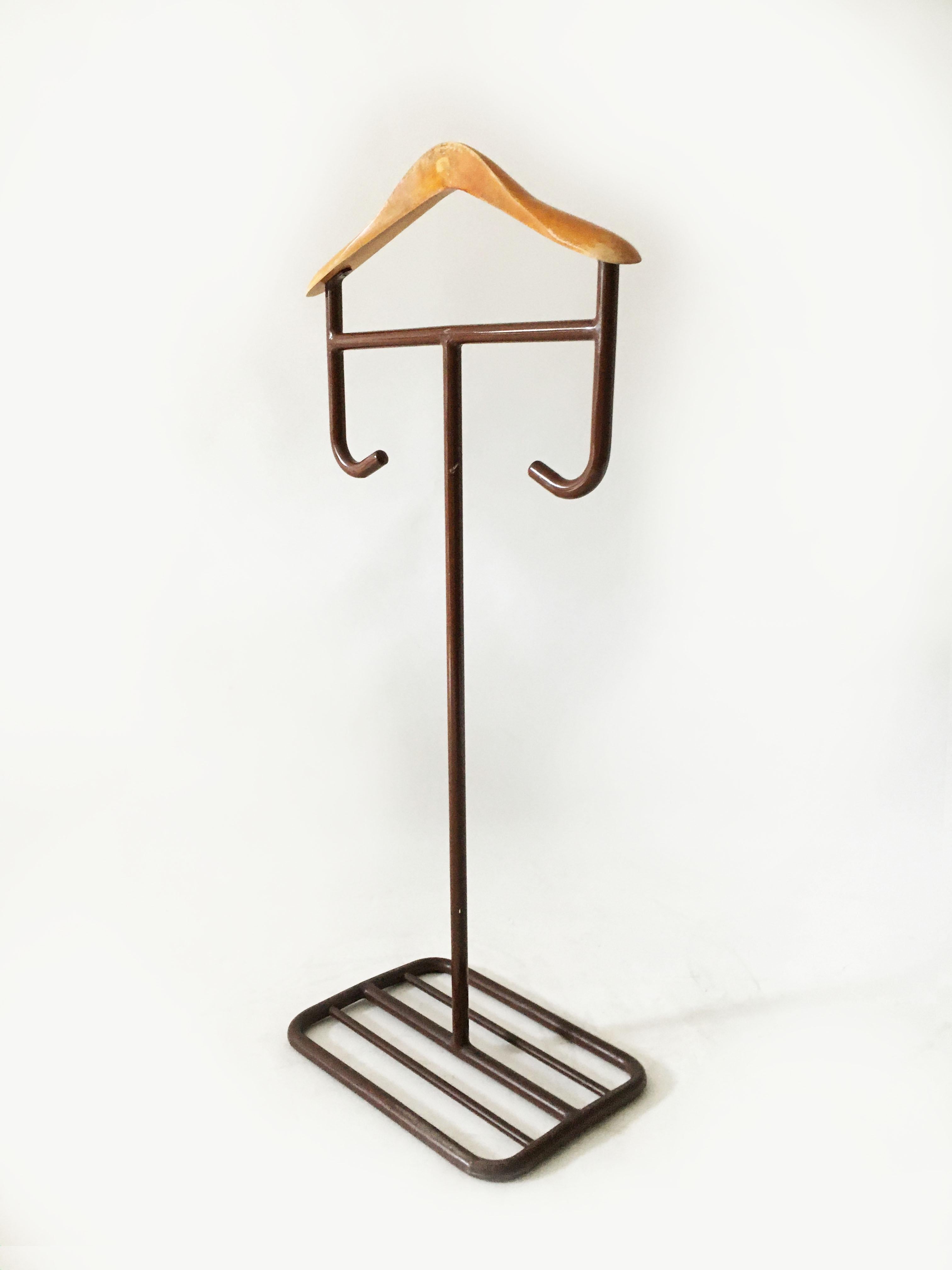 Mid-20th Century Bauhaus Tubular Steel Vintage Valet Stand 'Model No. I' Germany, 1930s For Sale