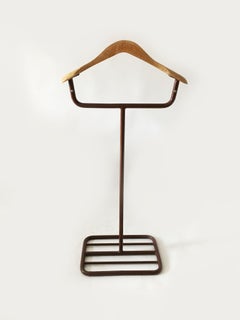 Bauhaus Tubular Steel Vintage Valet Stand 'Model No. II', Germany, 1930s