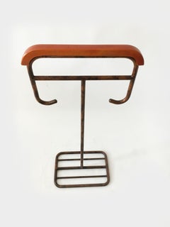 Bauhaus Tubular Steel Vintage Valet Stand 'Model No. III', Germany, 1930s