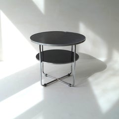 Mesa de centro de dos niveles Bauhaus modelo 503, W.H.Gispen, años 30