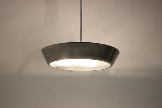 Bauhaus UFO pendant by AEG, 1930s For Sale at 1stDibs