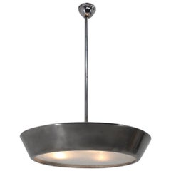 Bauhaus UFO pendant by AEG, 1930s