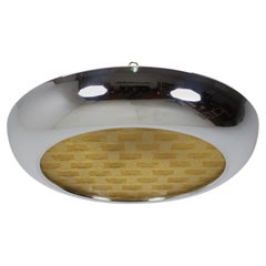 Bauhaus UFO Pendant by Josef Hurka for Napako, 1940's