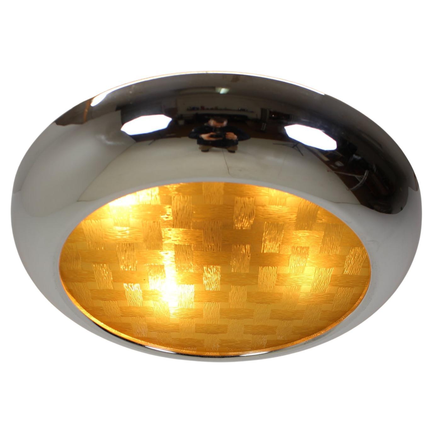 Bauhaus UFO Pendant by Josef Hurka for Napako, 1940's