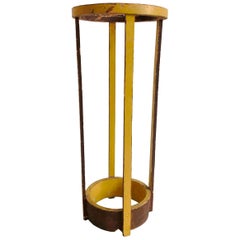 Antique Bauhaus Umbrella Stand, Hungary, 1920s