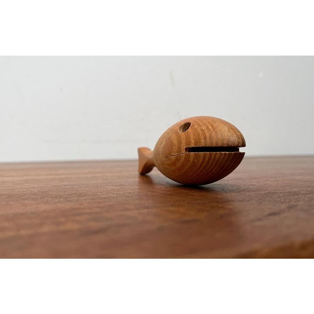 Hochet à poisson Bauhaus Urfisch de Hugo Kükelhaus pour Hohenfried Werkstätten 1940s en vente 3
