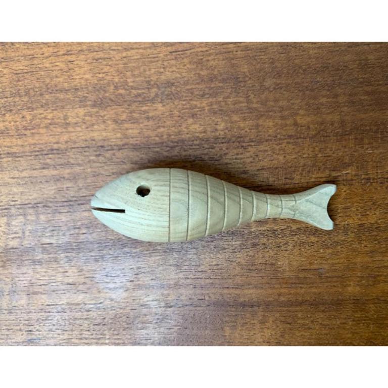 Hochet à poisson Bauhaus Urfisch de Hugo Kükelhaus pour Hohenfried Werkstätten, années 1940 en vente 5