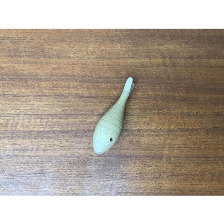 Mid-Century Modern Hochet à poisson Bauhaus Urfisch de Hugo Kükelhaus pour Hohenfried Werkstätten, années 1940 en vente