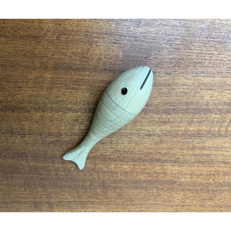 Allemand Hochet à poisson Bauhaus Urfisch de Hugo Kükelhaus pour Hohenfried Werkstätten, années 1940 en vente