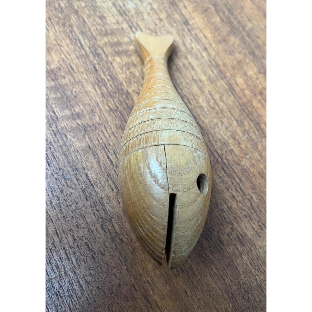 Hochet à poisson Bauhaus Urfisch de Hugo Kükelhaus pour Hohenfried Werkstätten 1940s Bon état - En vente à Hamburg, DE