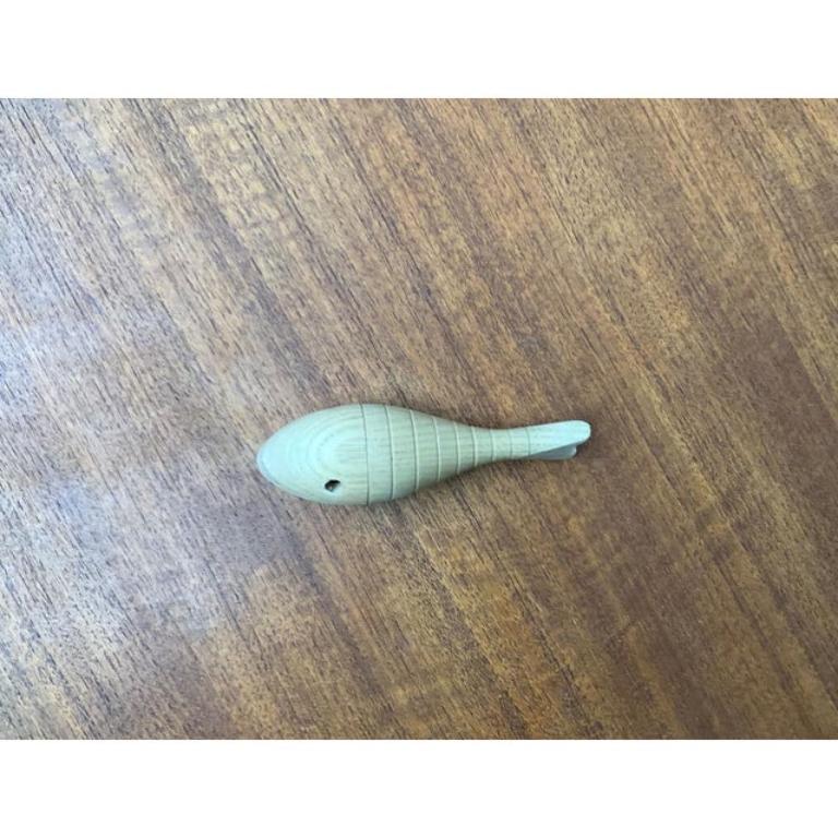 20ième siècle Hochet à poisson Bauhaus Urfisch de Hugo Kükelhaus pour Hohenfried Werkstätten, années 1940 en vente