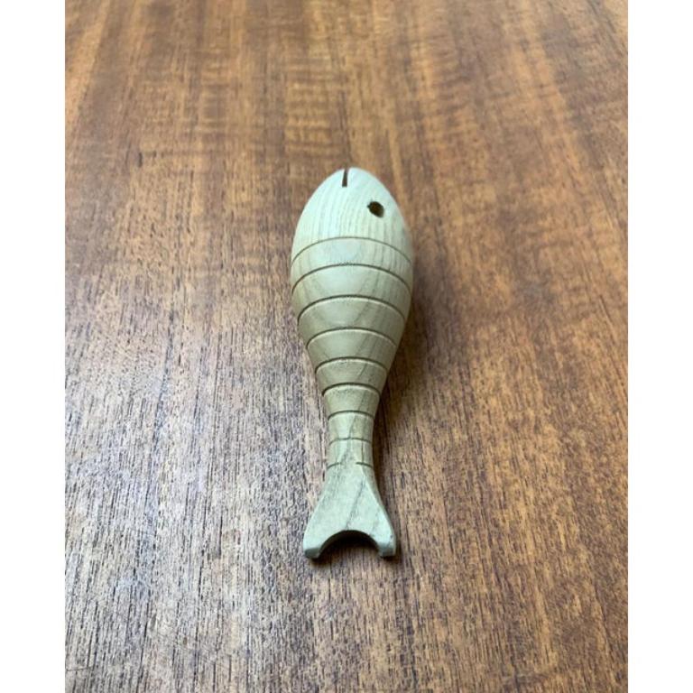 Hochet à poisson Bauhaus Urfisch de Hugo Kükelhaus pour Hohenfried Werkstätten, années 1940 en vente 1