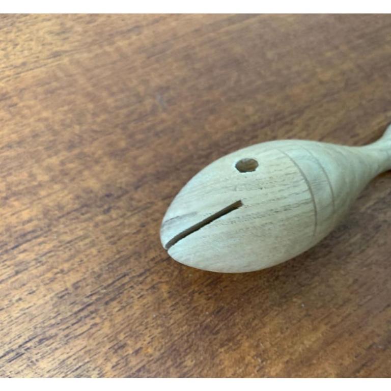 Hochet à poisson Bauhaus Urfisch de Hugo Kükelhaus pour Hohenfried Werkstätten, années 1940 en vente 2