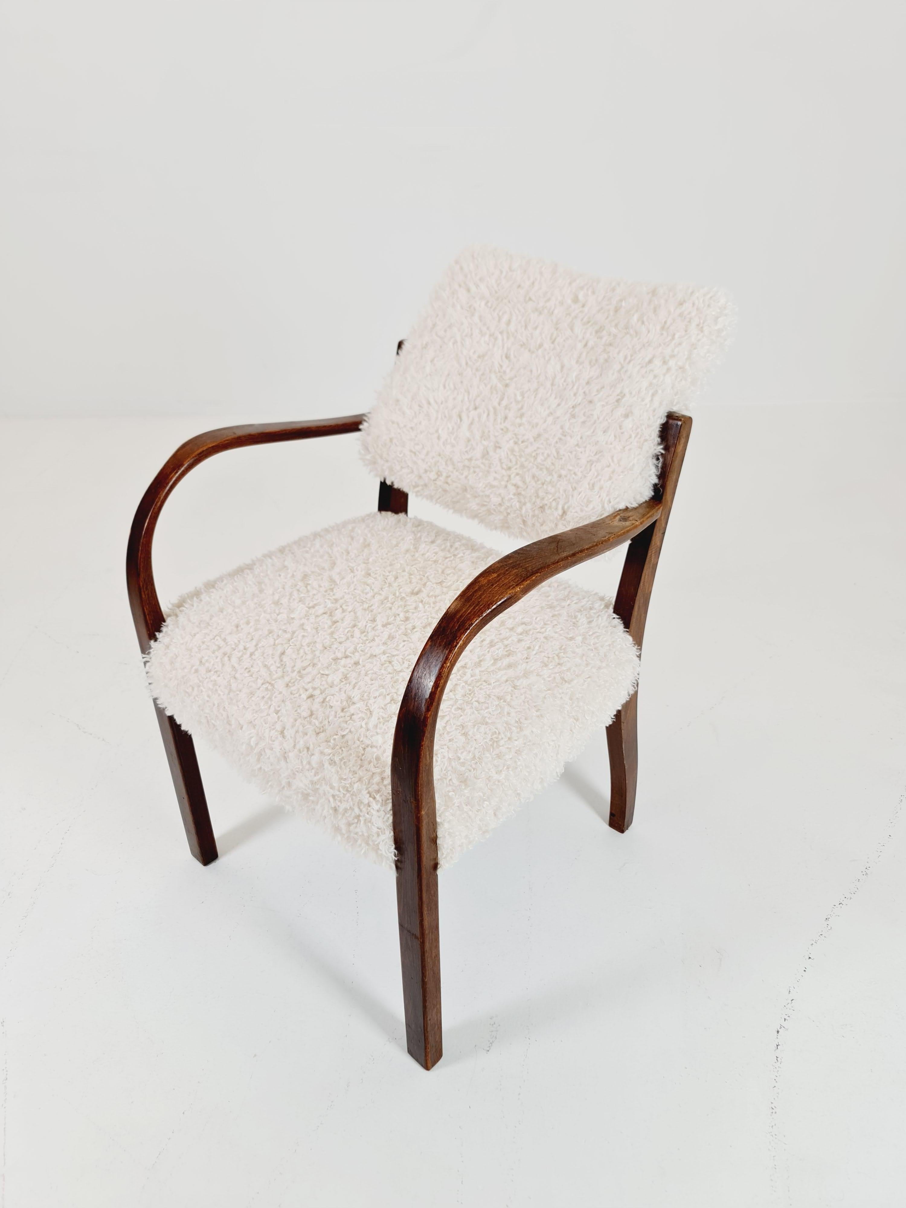 Bauhaus vintage  armchair by Ehrich Dieckmann, 1930s In Good Condition For Sale In Gaggenau, DE