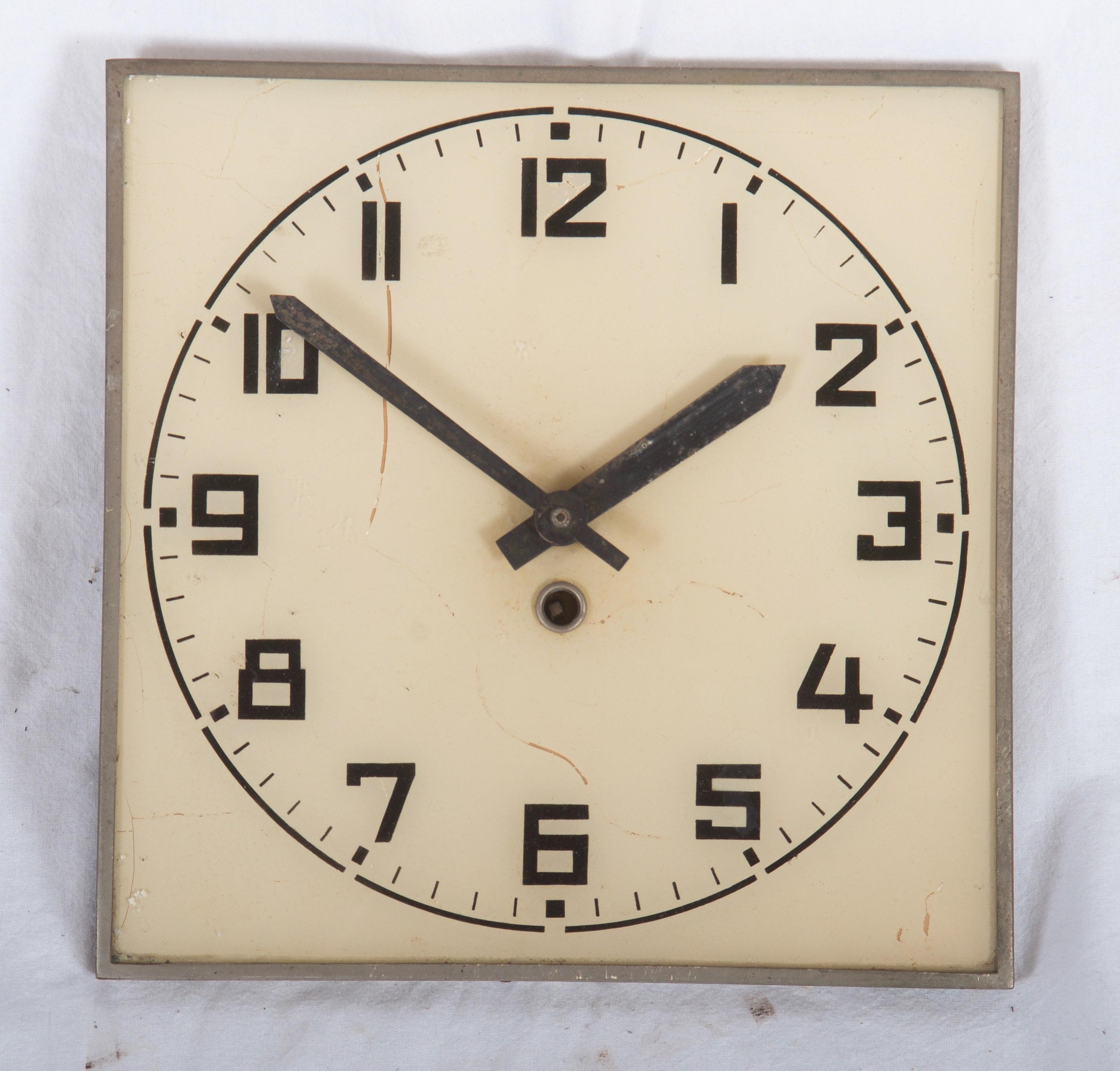 Art Deco Bauhaus Wall Clock