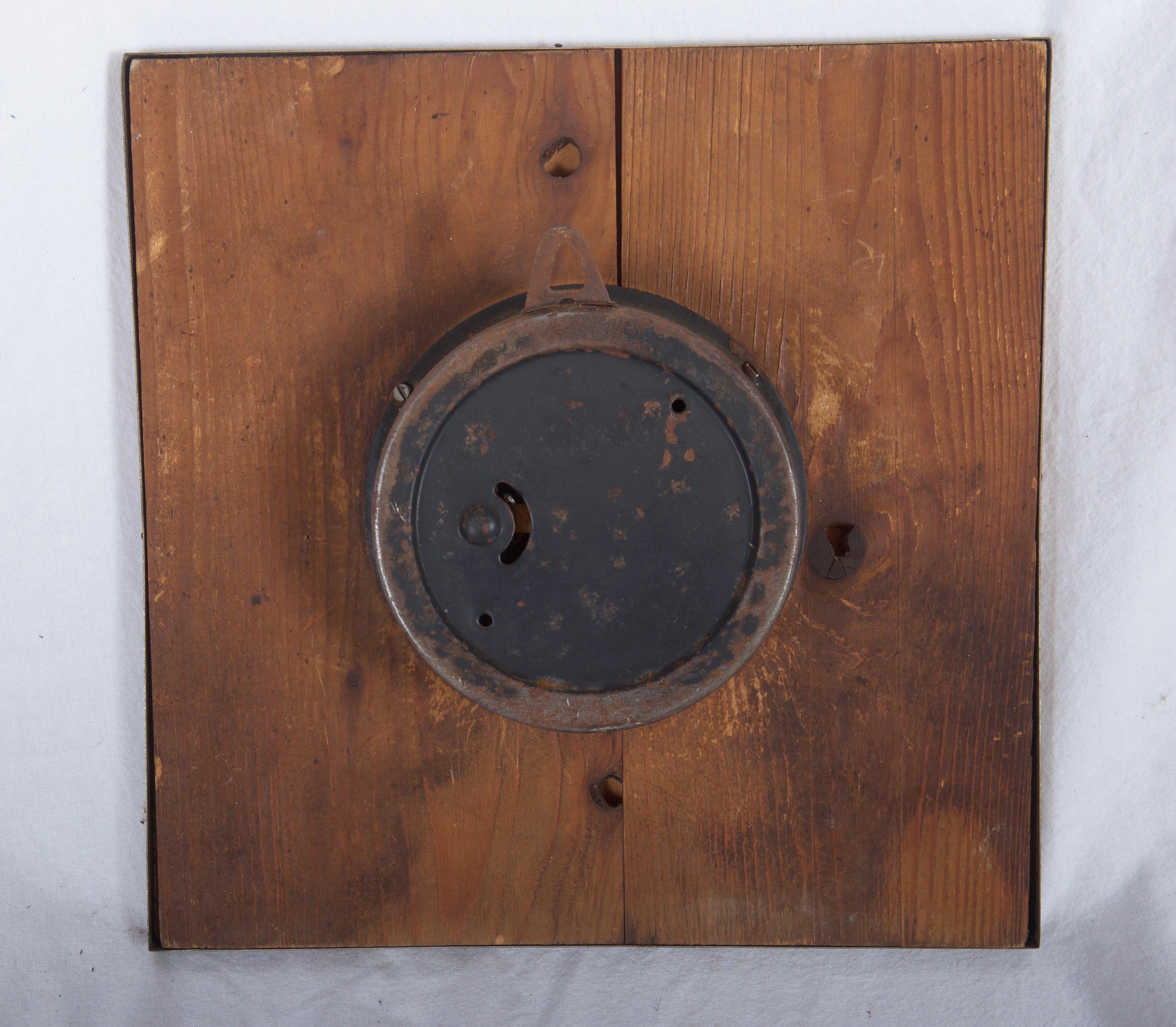 Czech Bauhaus Wall Clock