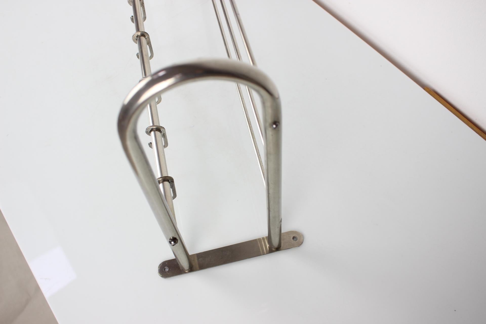 Czech Bauhaus Wall Coat Hanger, 1930s For Sale