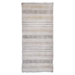 Tappeto da parete in cotone Bauhaus, tessuto a mano a onde piatte, Laboratorio di tessitura Bauhaus, 1925 circa