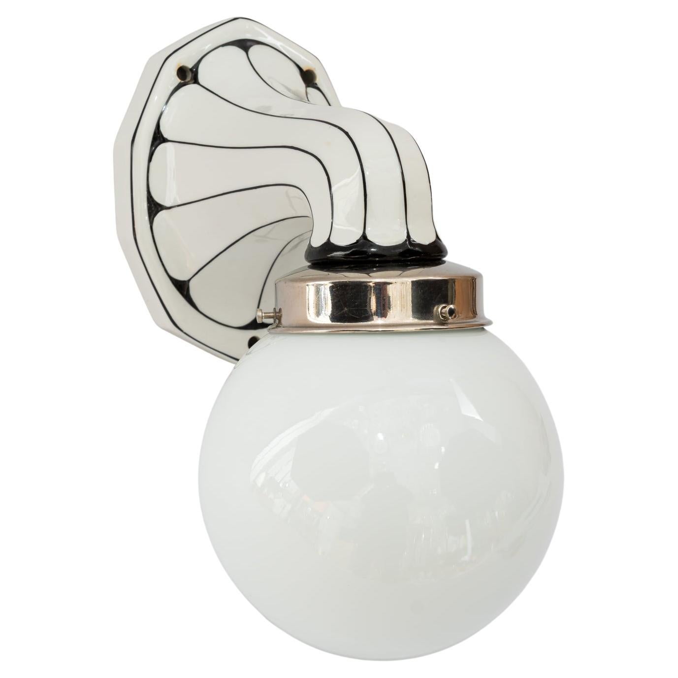 Aplique Bauhaus porcelana alemania años 20 aproximadamente