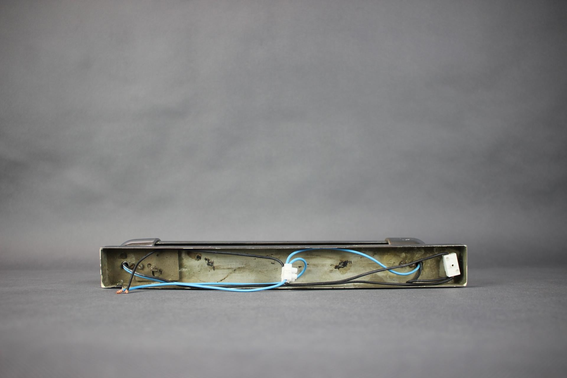 Lámpara de pared Bauhaus de Napako, Checoslovaquia, años 30 en venta 4