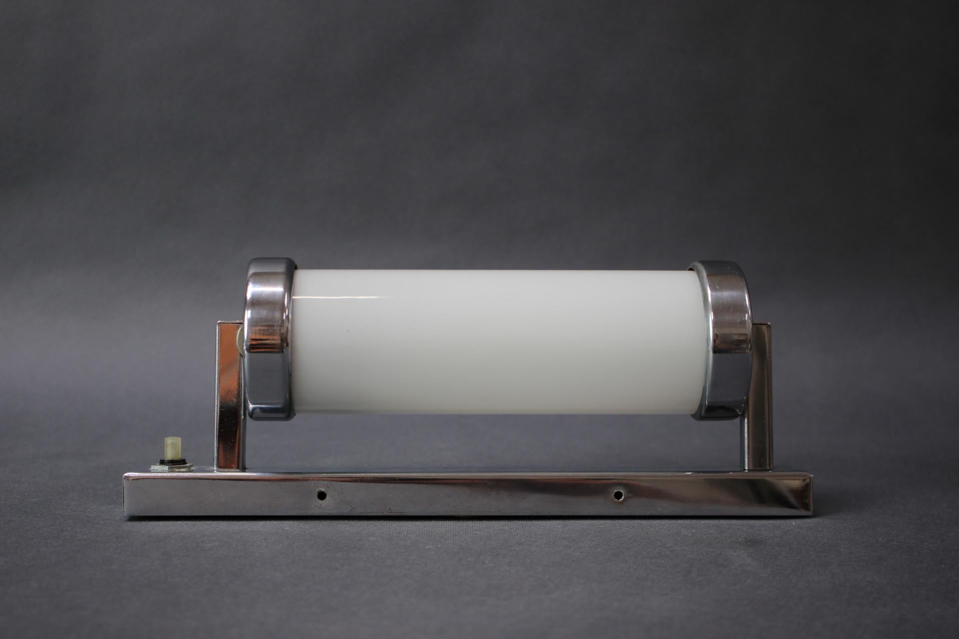 Bauhaus Wall Light by Napako, Czechoslovakia, 1930s Checo en venta