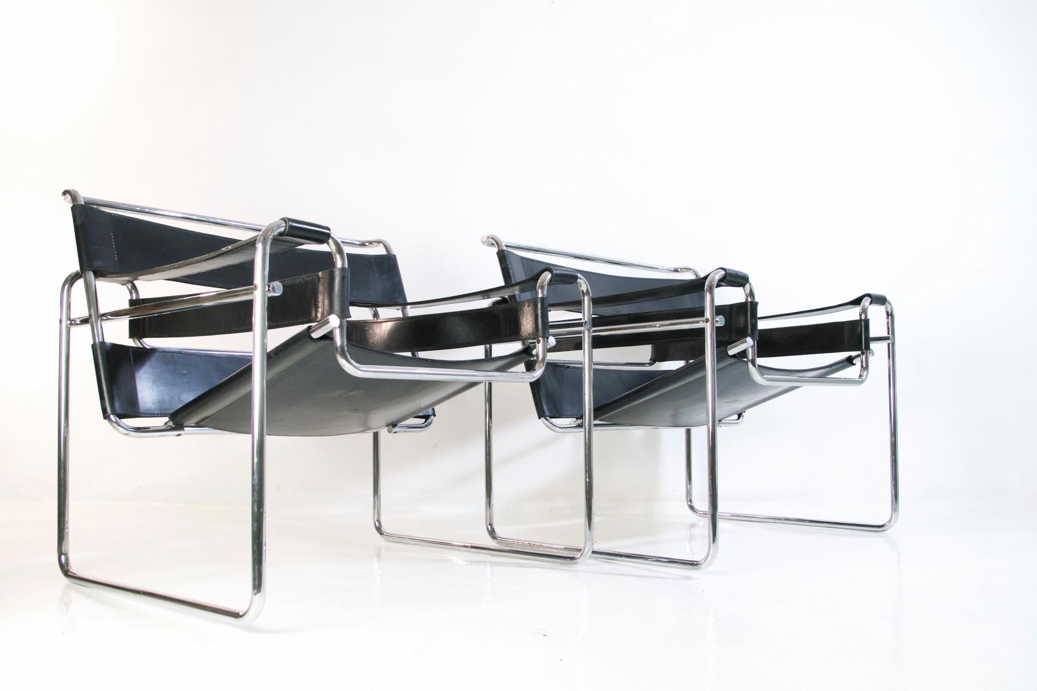 Art Deco Bauhaus Wassily Chair by Marcel Breuer for Knoll International