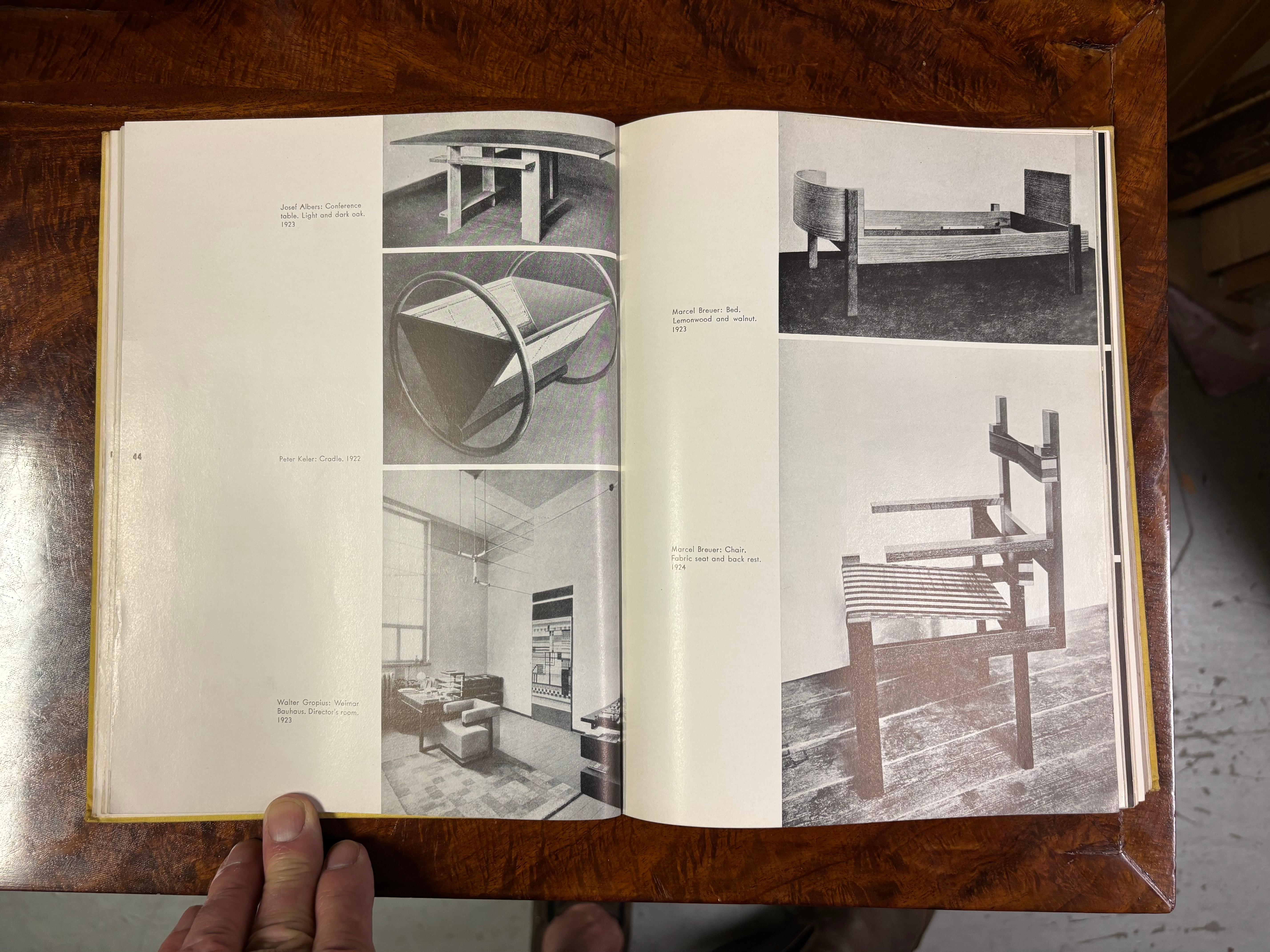 Bauhaus, Weimar 1919-25 Dessau 1925-28, Museo de Arte Moderno, 1938 Primera edición en venta 3