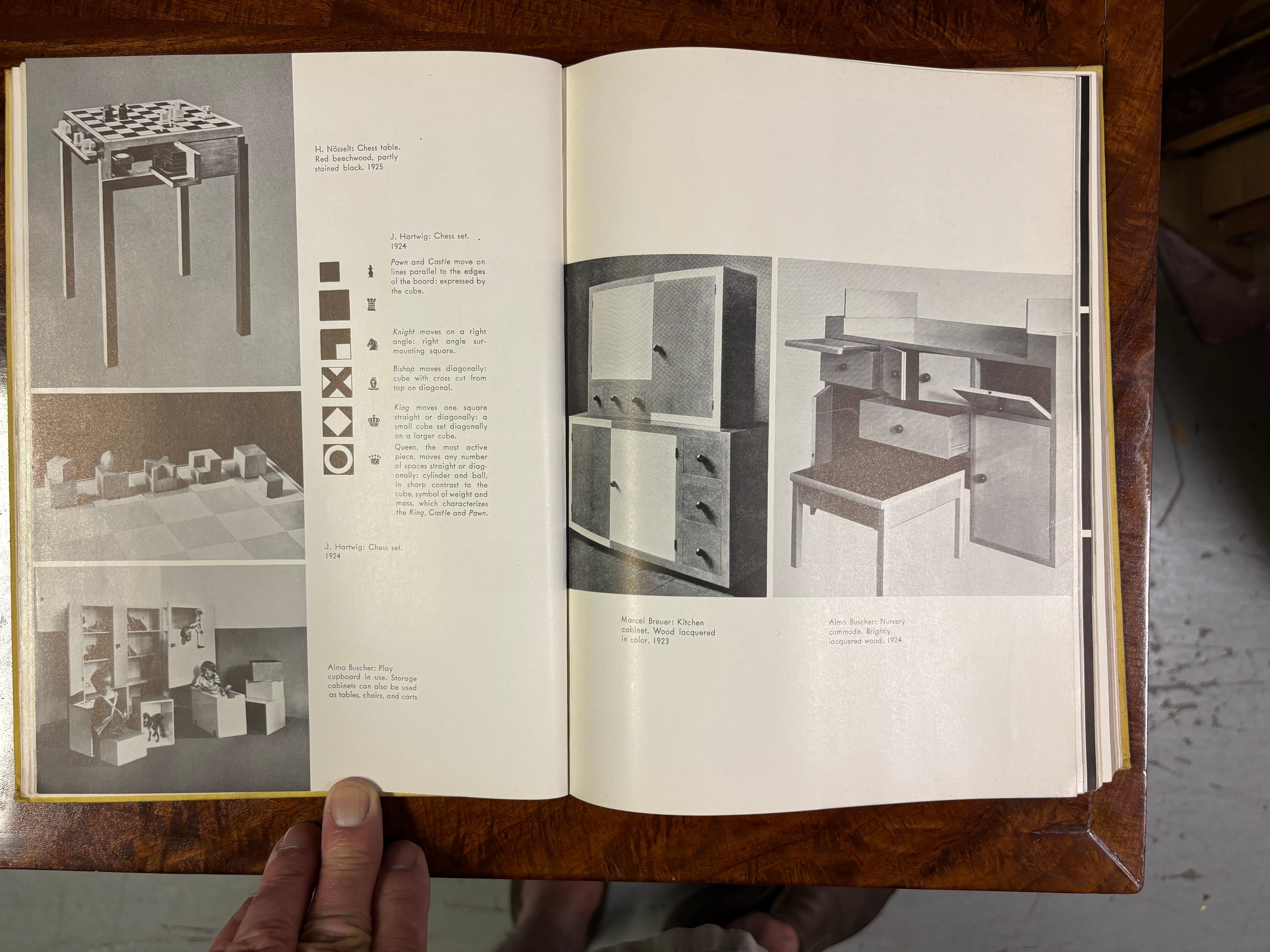 Bauhaus, Weimar 1919-25 Dessau 1925-28, Museo de Arte Moderno, 1938 Primera edición en venta 4