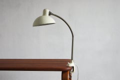 Table Bauhaus White par Christian Dell pour Kaiser Idell / Kaiser Leuchten, années 1950