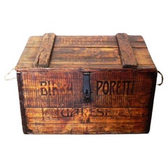 baúl de cerveza Poretti, 1912