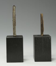 Baule Lost Wax Cast Bronze Circular Discs Butterfly Ivory Coast Africa Based