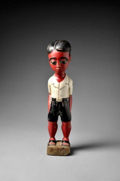Baule colonial figure