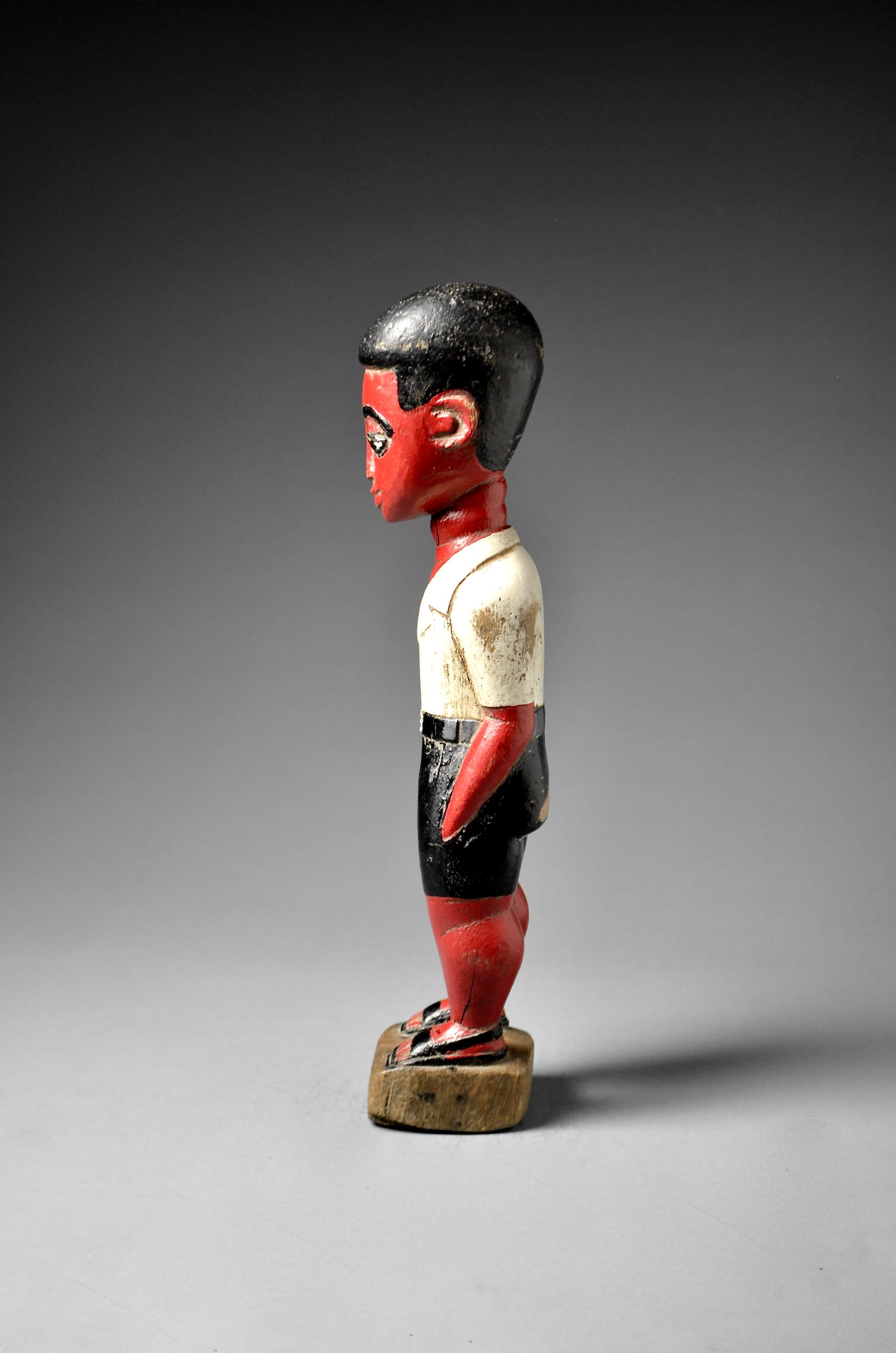 20th Century Baule colonial figure For Sale