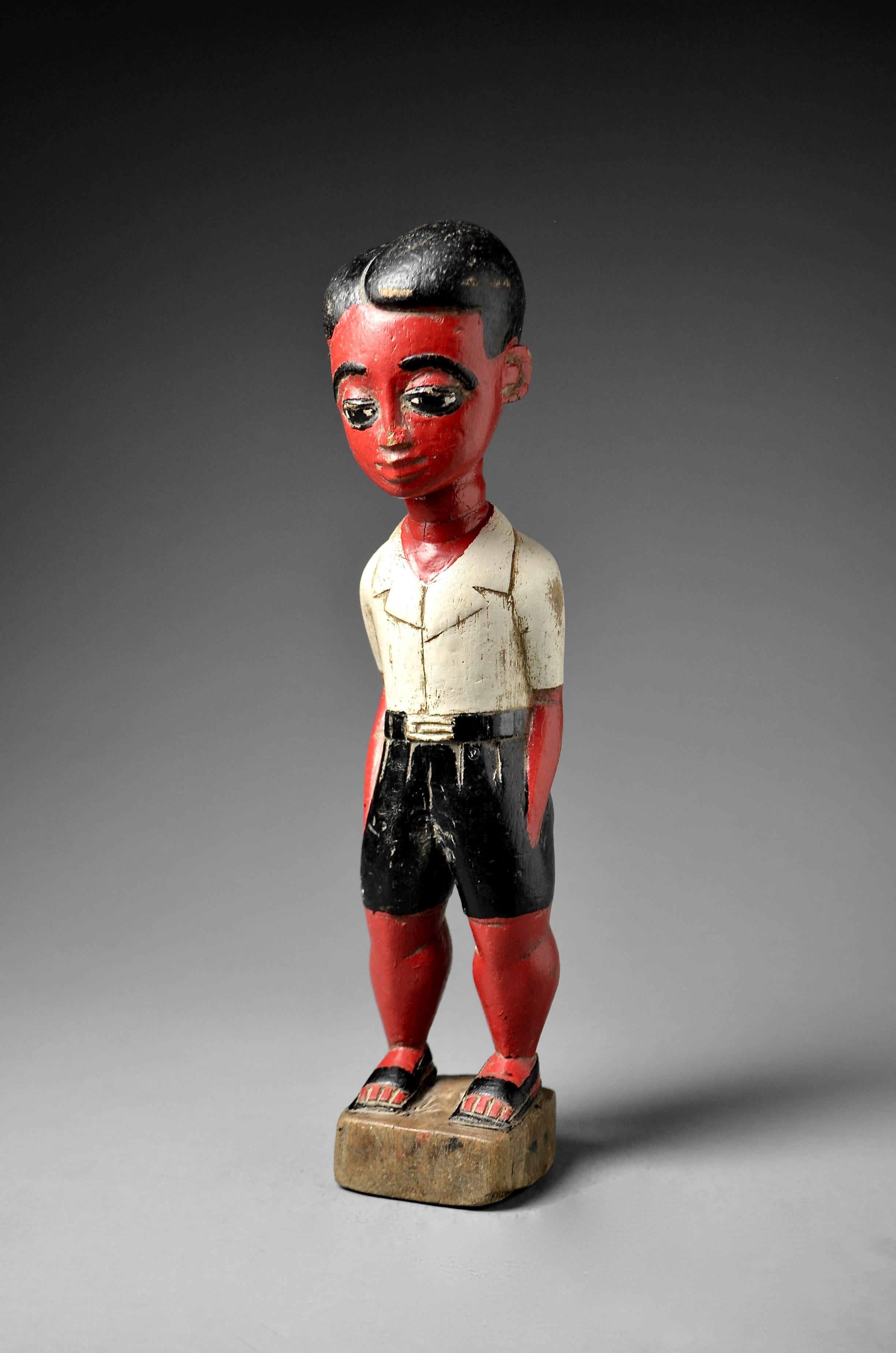 Baule colonial figure For Sale 3