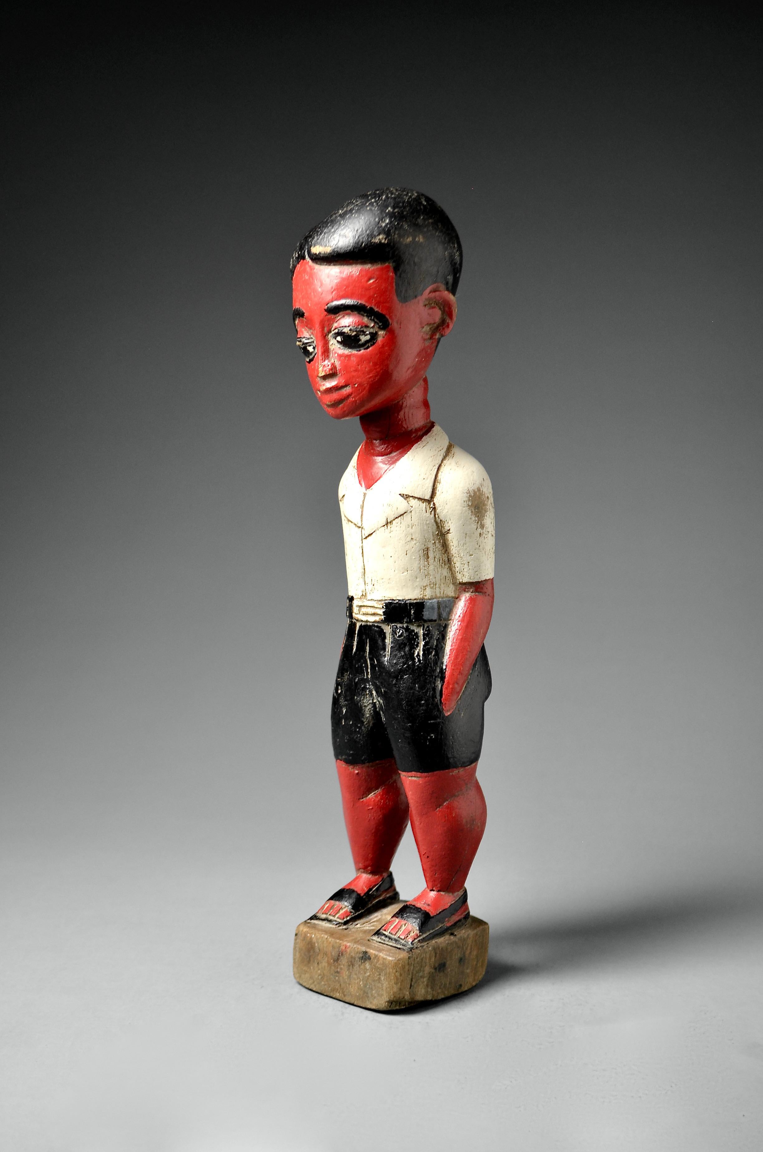 Baule colonial figure For Sale 4