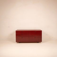 Bauletto Model Chest of Drawers by Giovanni Offredi for Saporiti Italia, 1977