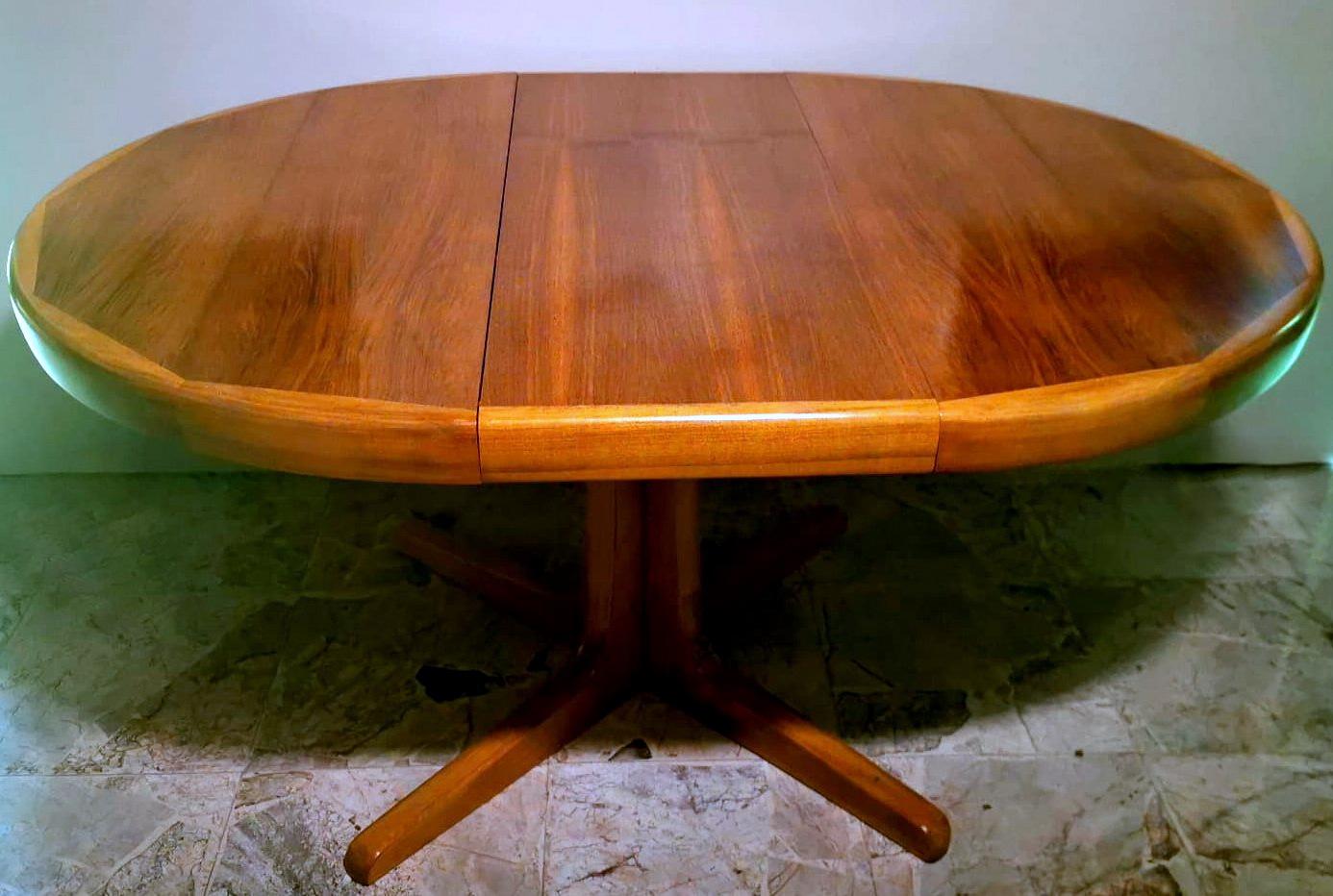 Bauman Walter French Extending Dining Table Made Of Steam Bent Wood 6
