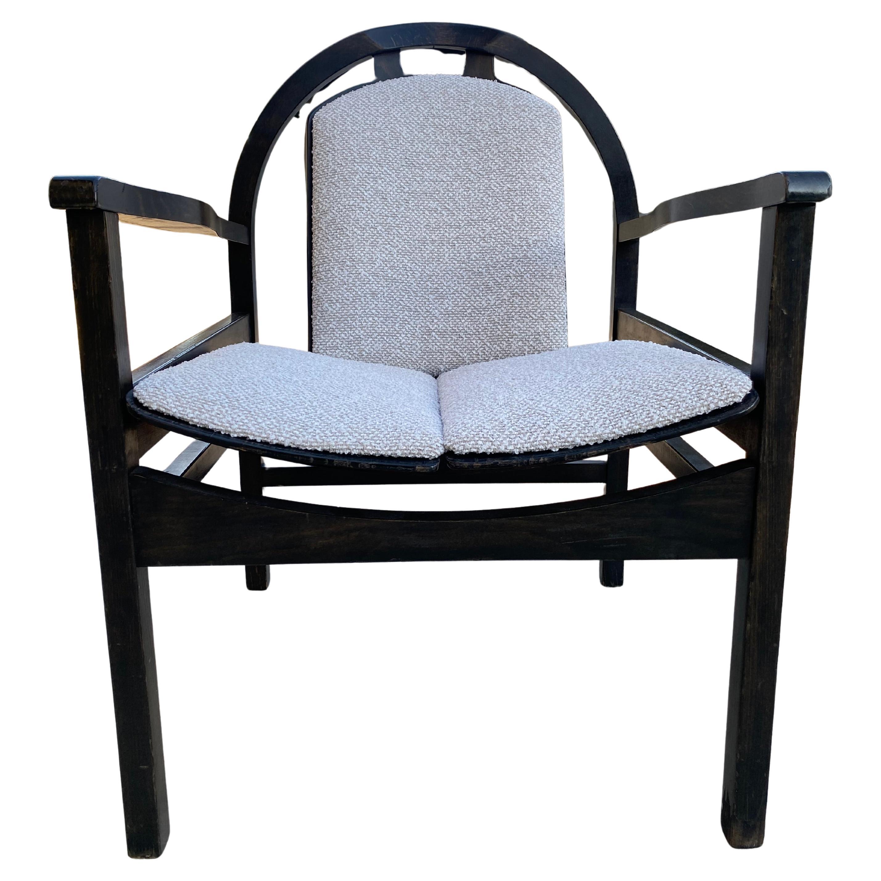Fauteuil Baumann Noir teinté